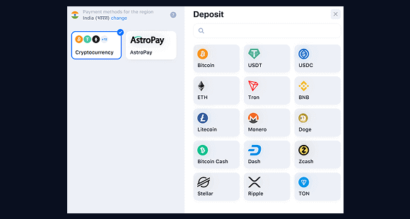 1Win payment options 1Win payment options